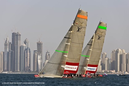 16 11 2010 - Dubai (UAE) - Dubai Louis Vuitton Trophy -  BMW ORACLE Racing Vs Synergy