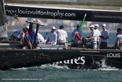 18 11 2010 - Dubai (UAE) - Dubai Louis Vuitton Trophy -  BMW ORACLE Racing Vs Mascalzone Latino