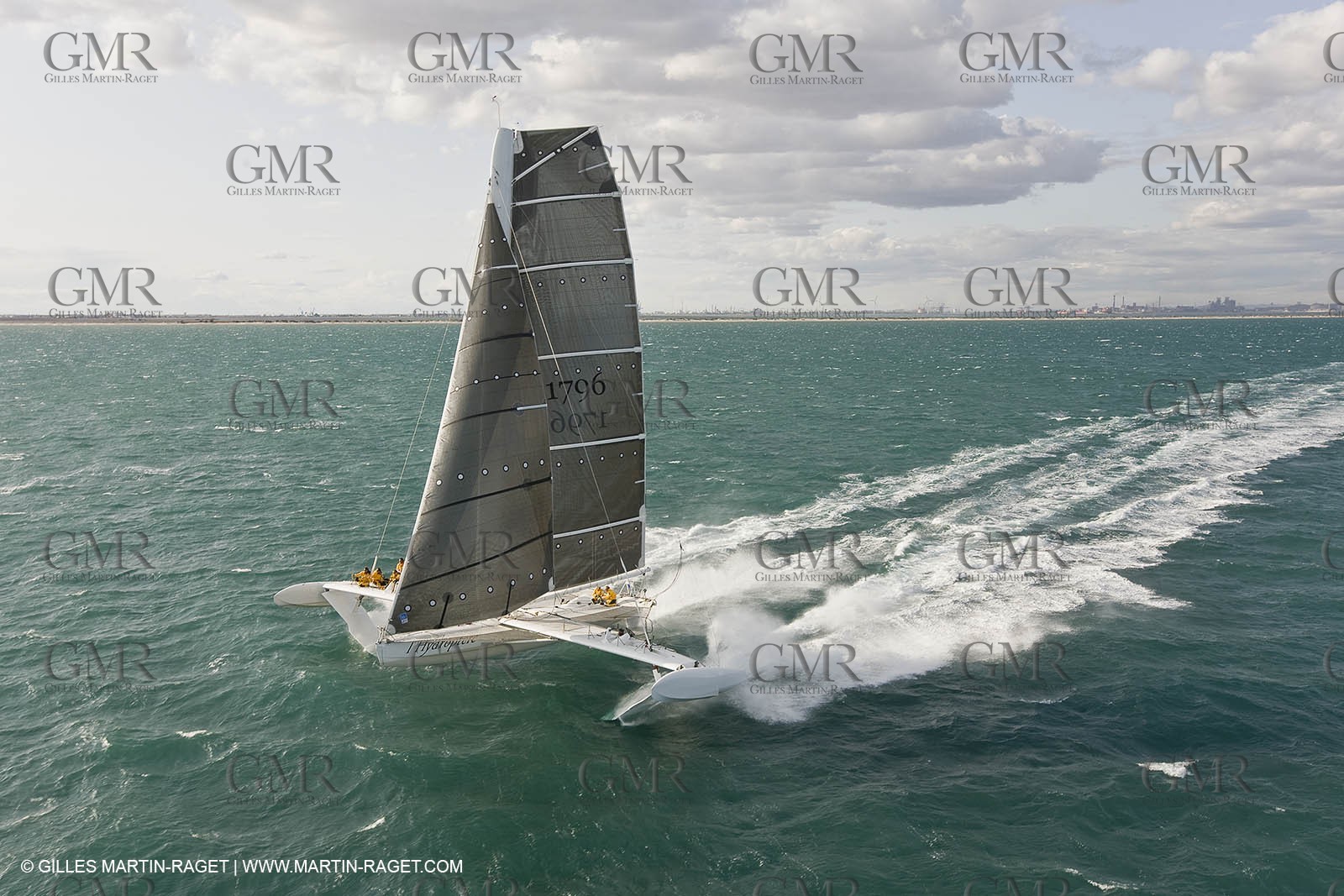 03 10 2008 - Fos   mer (FRA, 13) - L'Hydroptère - Speed record attempt
