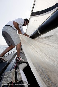 19 05 2010 - La Maddalena (ITA, Sardinia) Louis Vuitton Trophy - BMW ORACLE Racing - Training