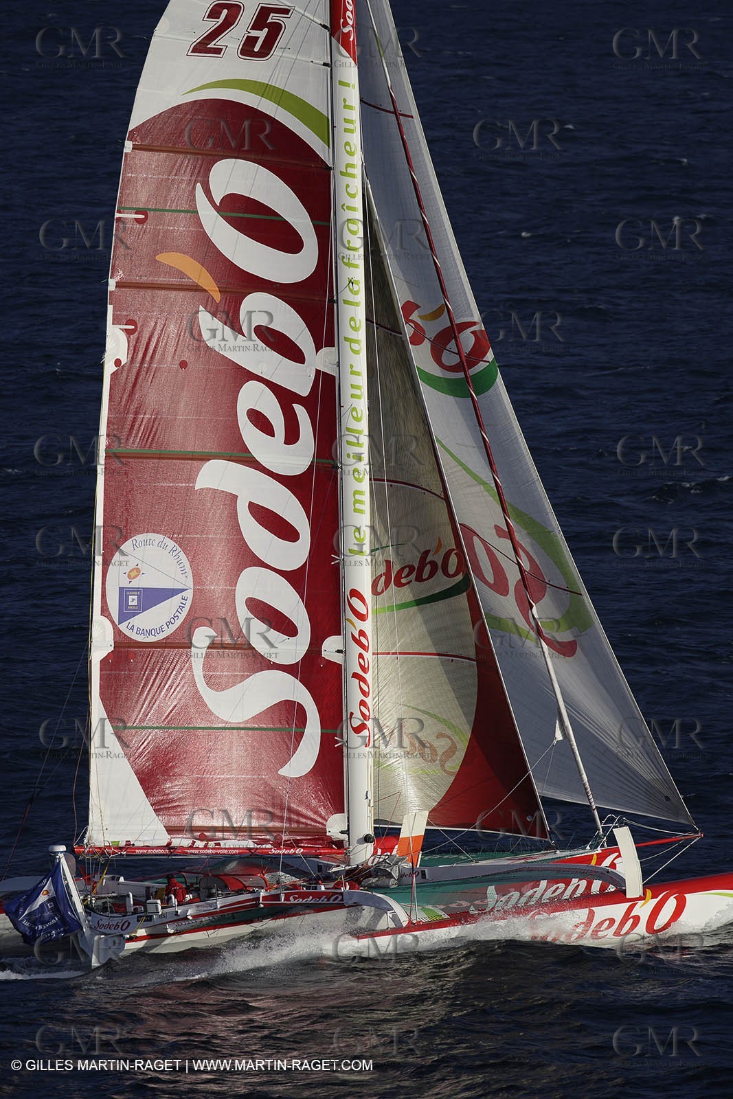 11 10 2008  -Lorient (FRA)  -  Multis Orma - Sodebo (Thomas Coville) - Route du Rhum 2006 training