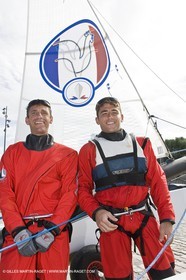 26 05 2008 - Paris (Fra, 75) - Présentation de l'Equipe Olympique de Voile sélectionnée pour les JO de Pékin