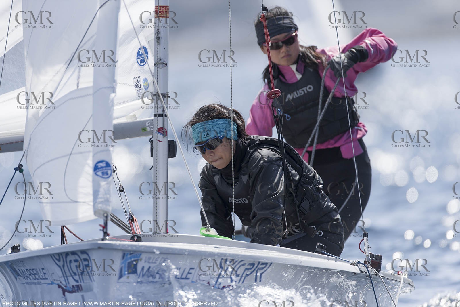 12 04 2015, Marseille (FRA), Yachting Club de la Pointe Rouge - Coupe Internationale de Printemps des 470, Final Day