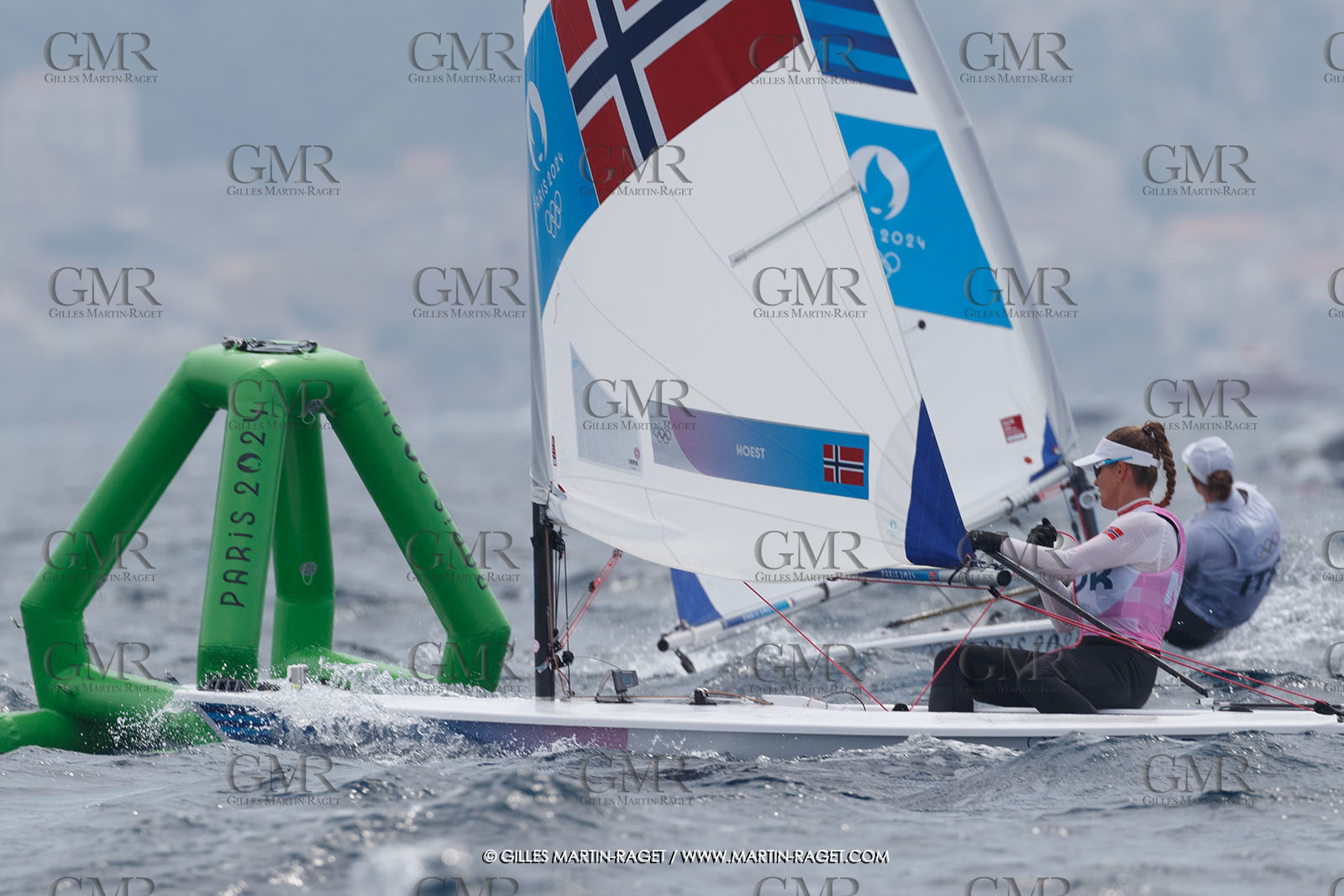 07 08 2024, Marseille (FRA), Paris 2024 Olympic Games, Sailing, Race Day 10, ILCA Medals races
