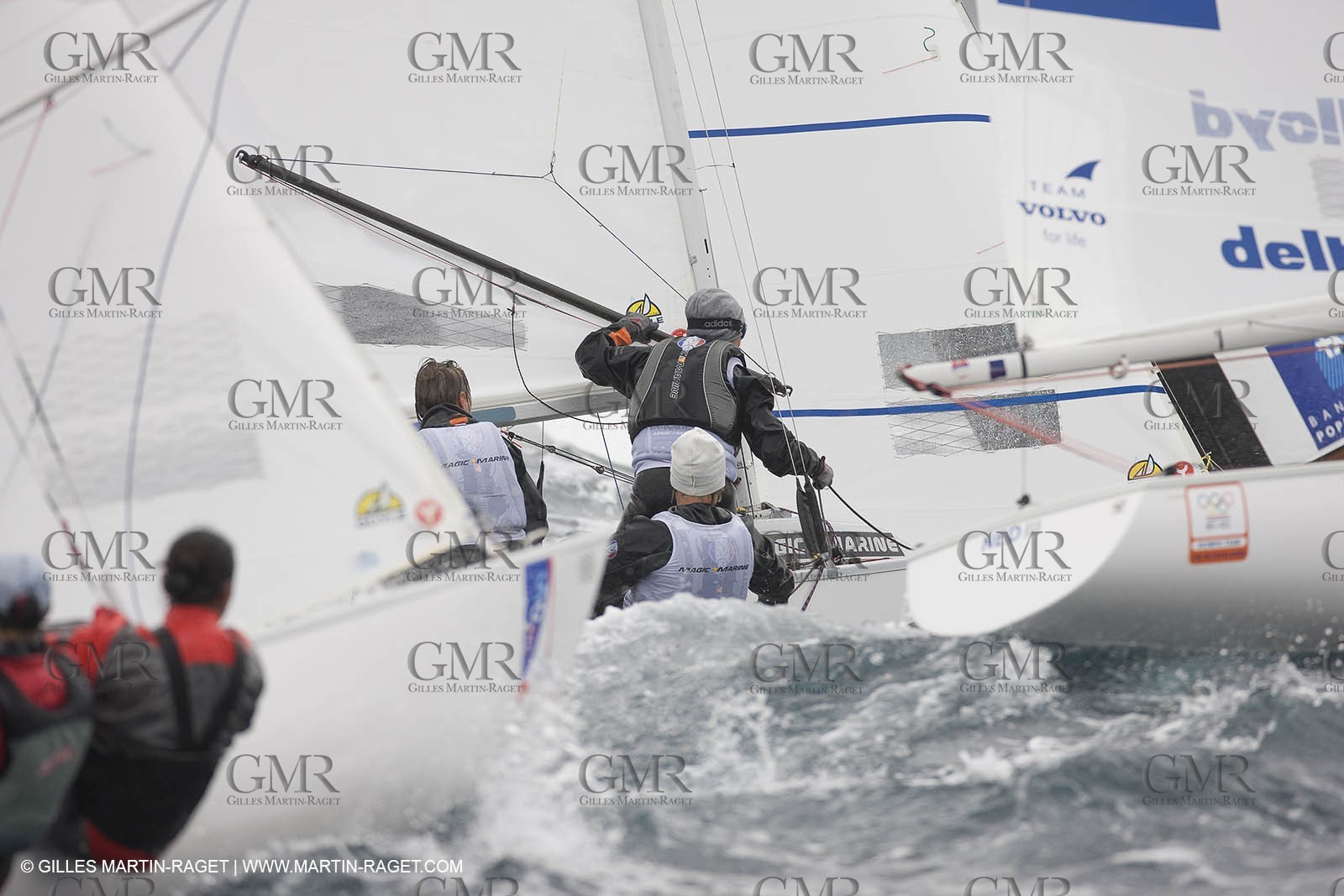 20 04 2008 - Hyères (FRA,83) - Hyères Olympic Week - Day 1.