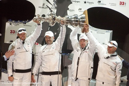 14 02 2010 - Valencia (ESP) - 33rd America's Cup - BMW ORACLE Racing - Match - Race 2