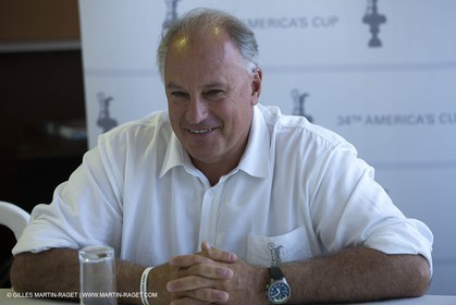 25 11 2010 - Dubai (UAE) - 34th America's Cup - Media Round Table with Ian Murray and Richard Worth