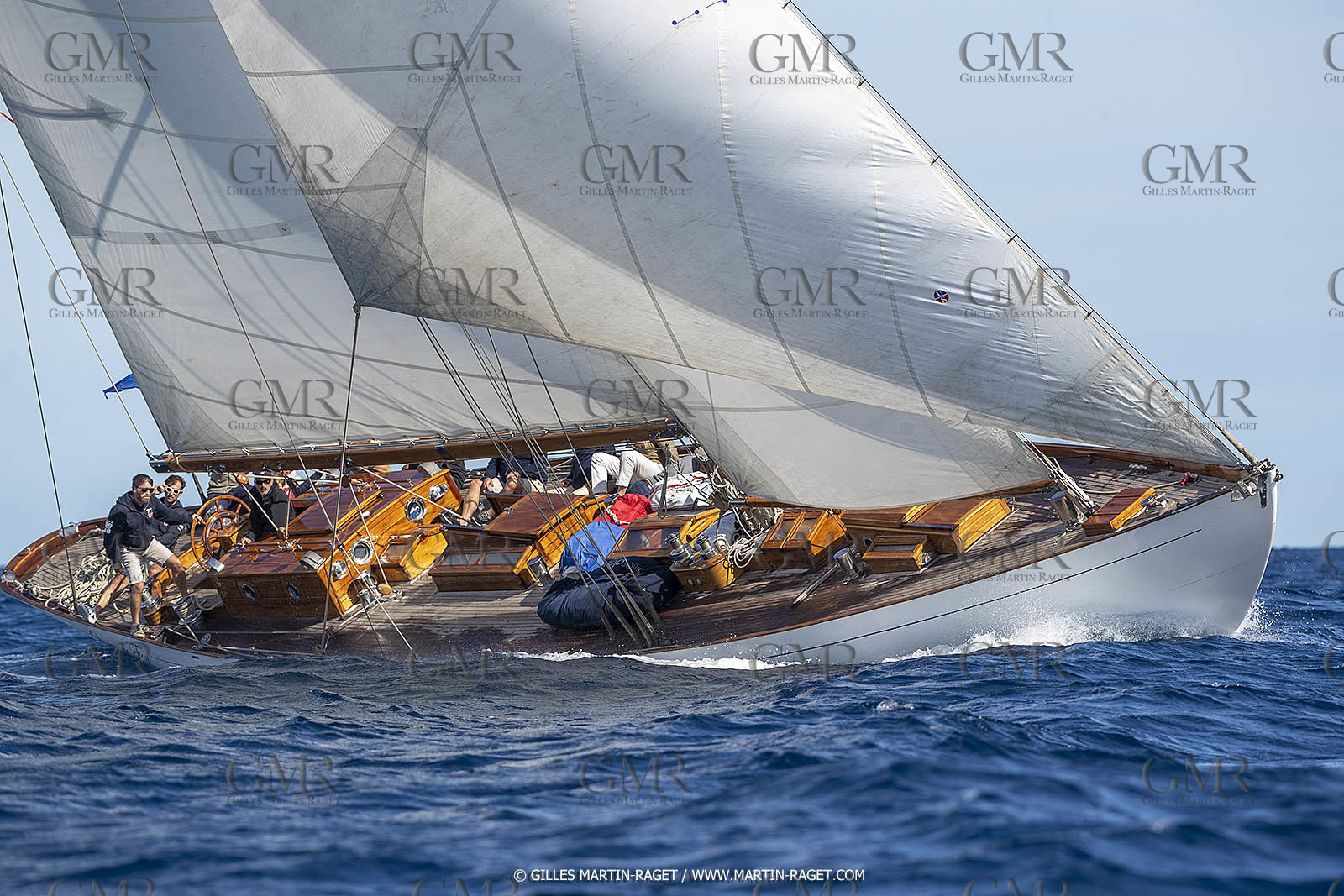 25 09 2022, Saint-Tropez (FRA, 83), Les Voiles de Saint-Tropez 2022, Arrivée des bateaux et de la Coupe d'Automne du Yacht Club de France