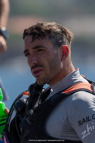 08 09 2023, Saint-Tropez (FRA,83), France SailGP 2023, Official trainings, Quentin Delapierre
