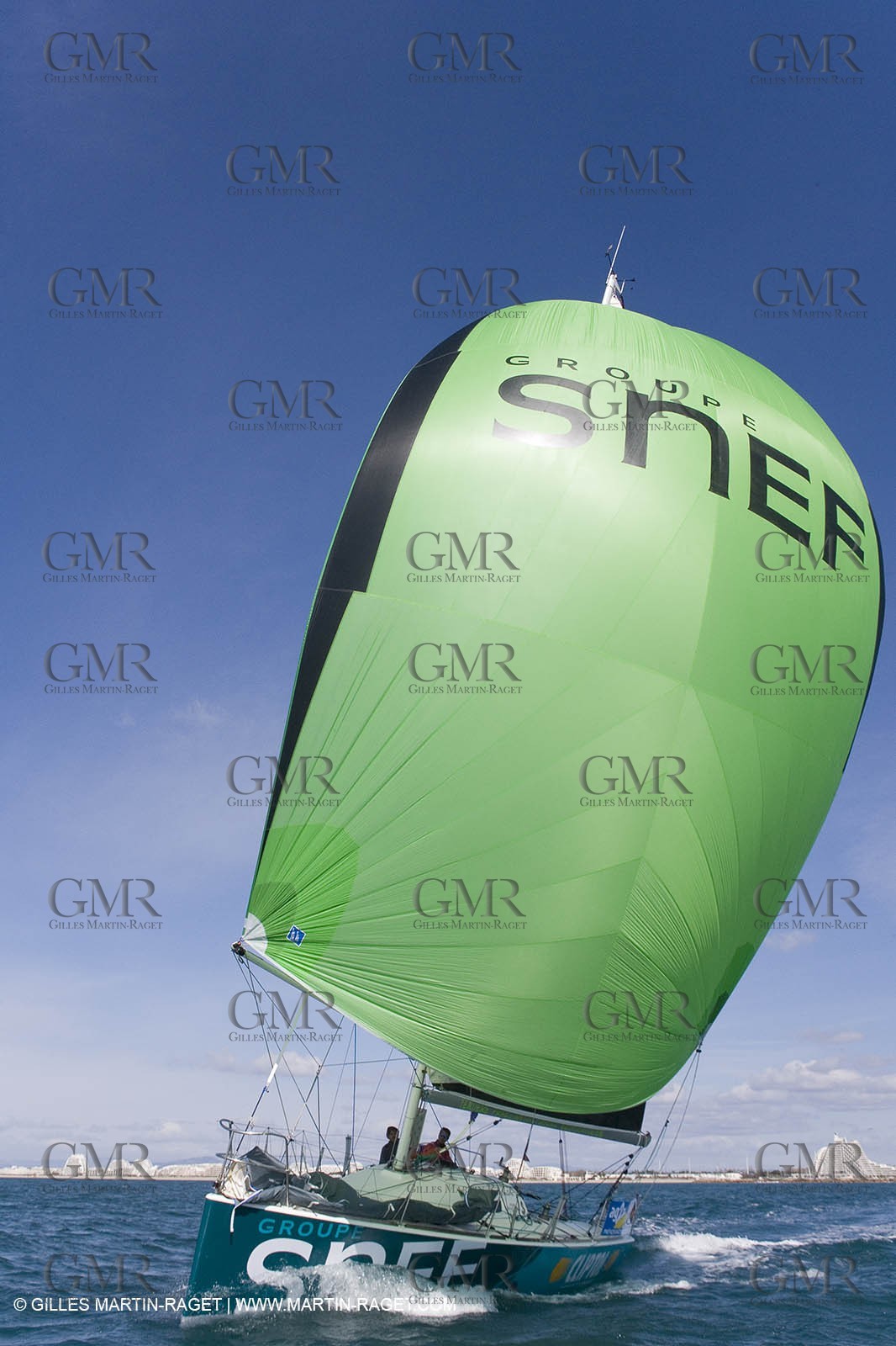 27 03 08- La Grande Motte- (FRA,34) Transat AG2R 2008- Jean-Paul Mouren- Laurent Pellecuer