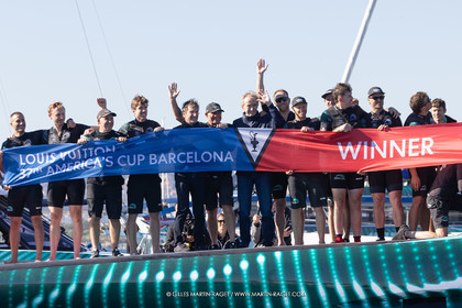 19 10 2024, Barcelona (ESP), Louis Vuitton 37th America's Cup, Final Match, Race Day 6