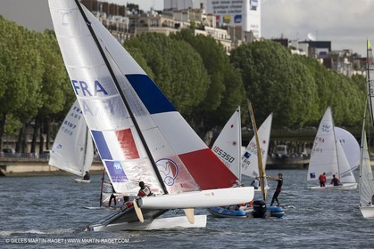 26 05 2008 - Paris (Fra, 75) - Présentation de l'Equipe Olympique de Voile sélectionnée pour les JO de Pékin