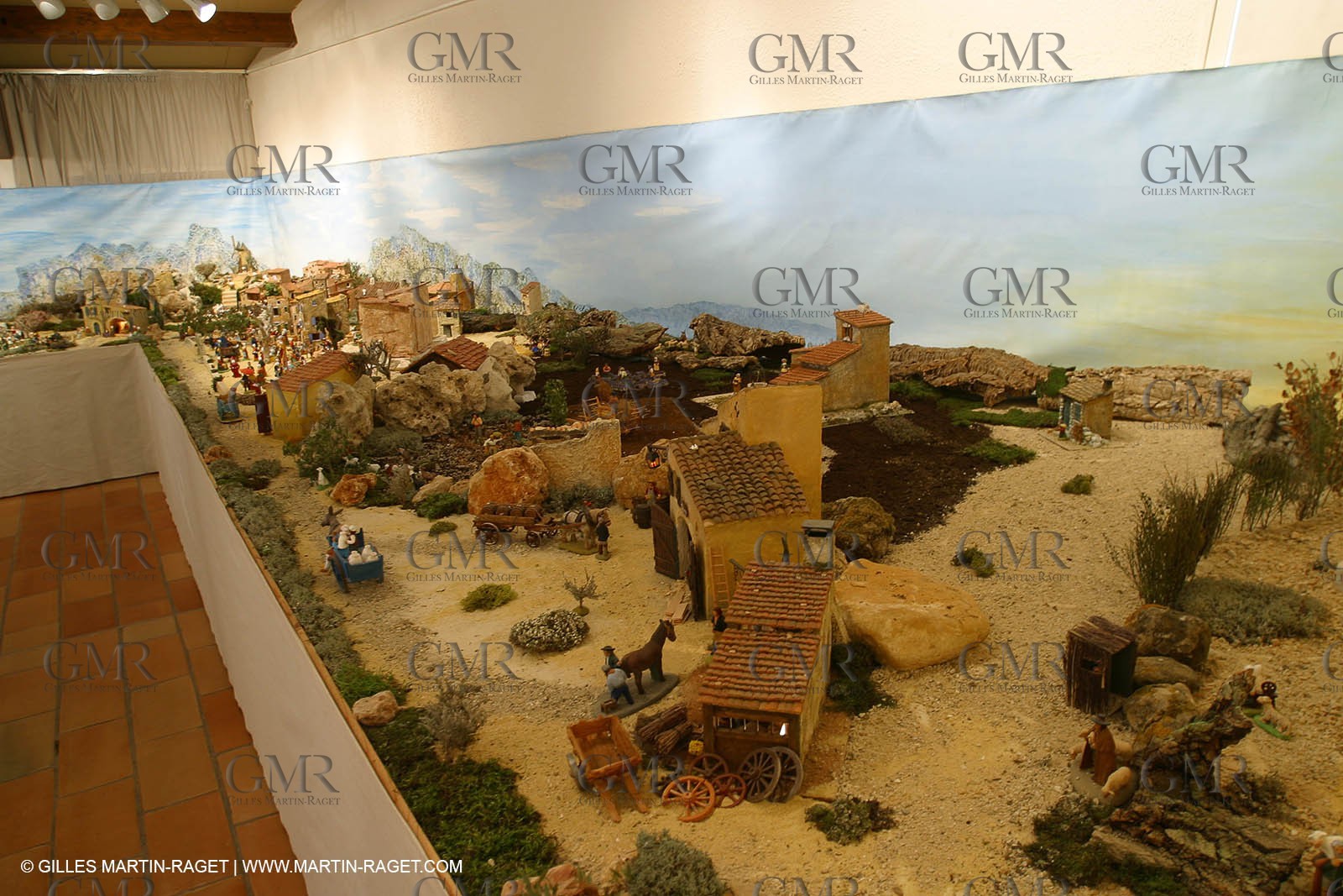 Great crib from les Saintes Maries de la mer (FRA, 13) for Christmas, December 2010