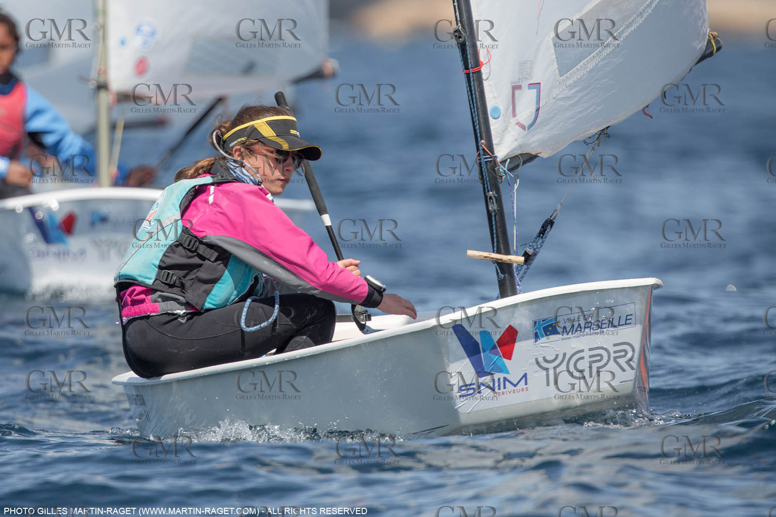 14 04 2016, Marseille (FRA,13), SNIM Dériveurs, Coupe Internationale de Printemps Optimist, Day 4