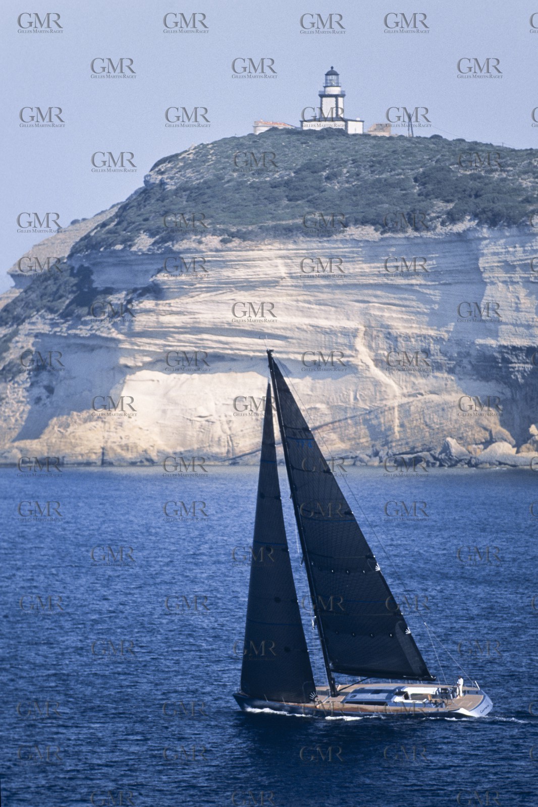 France, Corsica, Bonifacio Straight