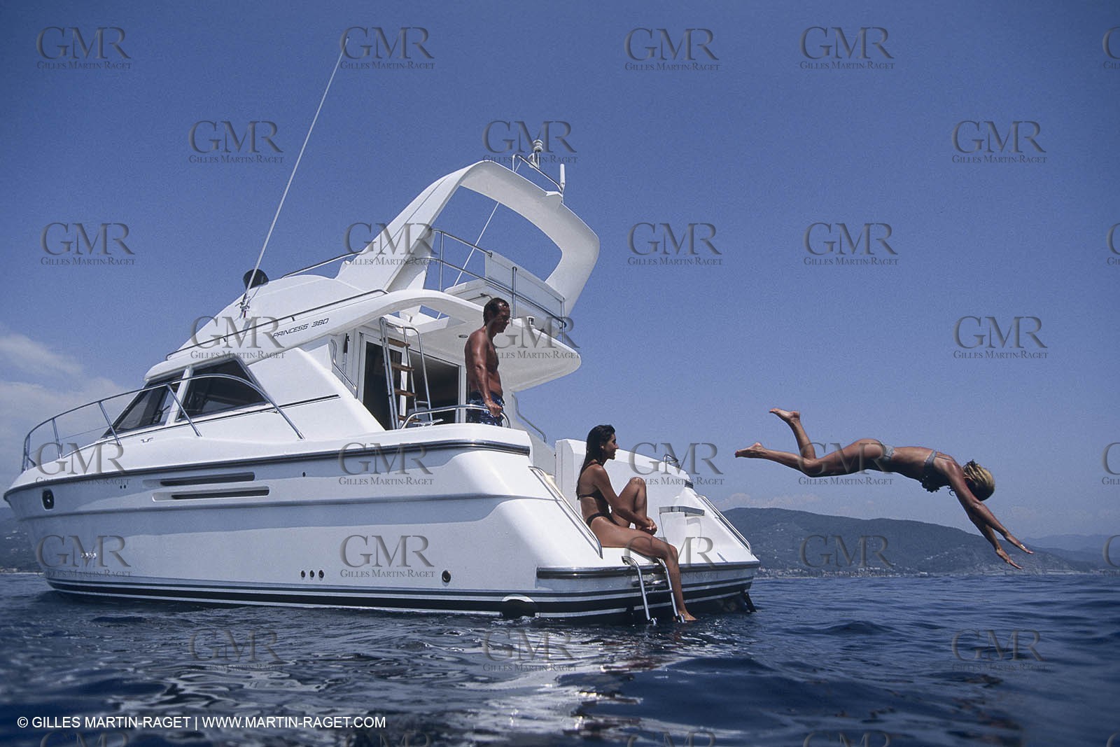 Moteur, croisière, Powerboating, cruising