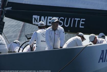 8 05 2007-Valencia (Spain)- 32nd America's Cup - Louis Vuitton Cup - RR2 - Day 10 - BMW ORACLE Racing