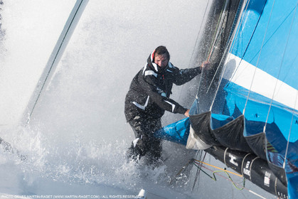 13 07 2017, Port Camargue (FRA,30), Transat Jacques Vabre 2017, Bastide Otio (Kito de Pavant, Yannick Bestaven), offshore trainings