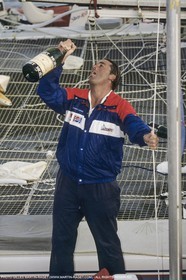 Sailing, Yacht Racing, America's Cup XXVII, San Diego (USA,CA) 1988, Stars & Stripes Vs New Zealand, Dennis Conner
