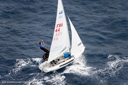 26 04 2007 - 2007 Semaine Olympique Française - Hyères (South of France) - Day 5 - Team France - 470 Homme - Leboucher-Garos