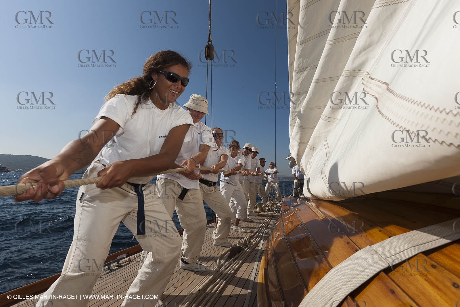 01 10 2011 - Saint Tropez (FRA,13) - Voiles de Saint Tropez 2011 - Classic Yachts - Day 5 - Onboard Mariquita