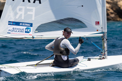 15 07 2023, Marseille (FRA), Paris 2024 Olympic Games Sailing Test Event, Day 6, Ilca 7 Medal race