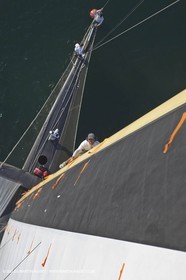 19 11 2009 - San Diego (USA, CA) - 33rd America's Cup - BMW ORACLE Racing - Wing trials, Day 6