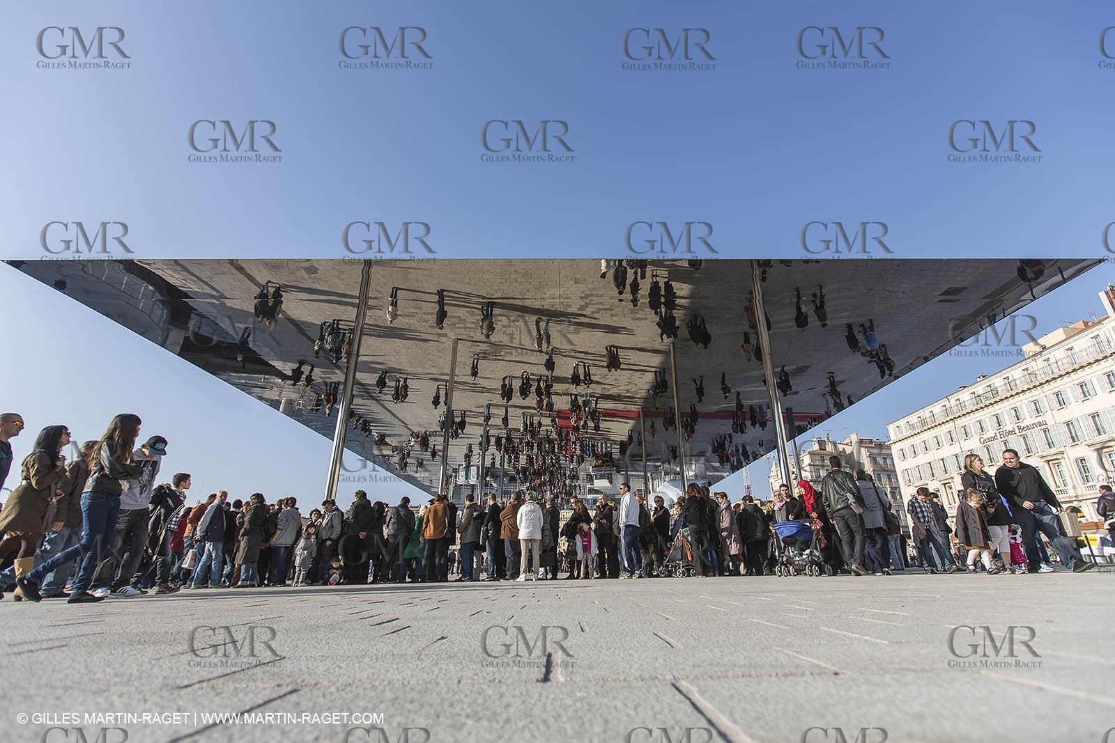 02 02 2013 Marseille (FRA,13) - Opening of the shadehouse and renovated historical Vieux Port