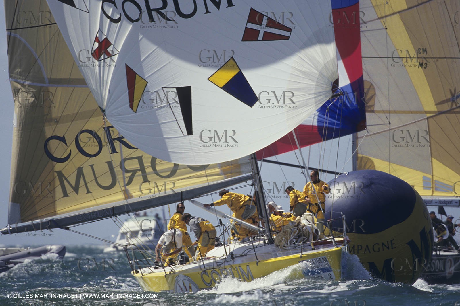 Sailing, Yacht Racing, Admiral's Cup, Cowes Week, Corum Sailing Team