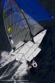 26 04 2007 - Semaine Olympique Française 2007 - Hyères - Jour 5 - Team France - 49er - LAGRAVIERE-CHRISTIDIS