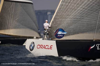14 11 2010 - Dubai (UAE) - Dubai Louis Vuitton Trophy -  BMW ORACLE Racing - Race Day 1