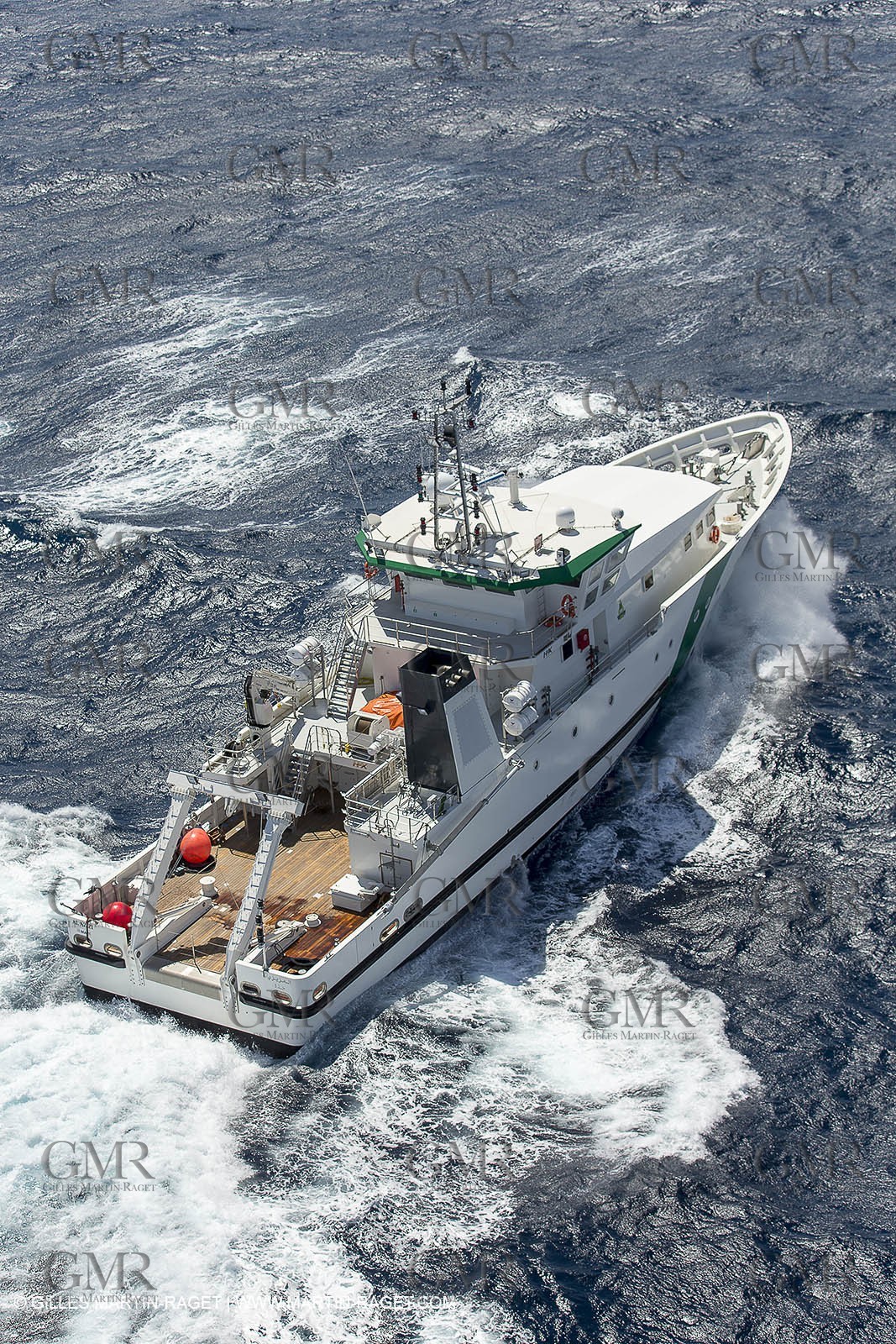 Al Azizi -  H2X boatyard - Oceanographjic research ship - Sea trials off La Ciotat (FRA,13) - 29 07 2014