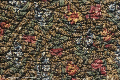 France, Provence, Traditions, Boutis et piqués, traditional cloths from Provence