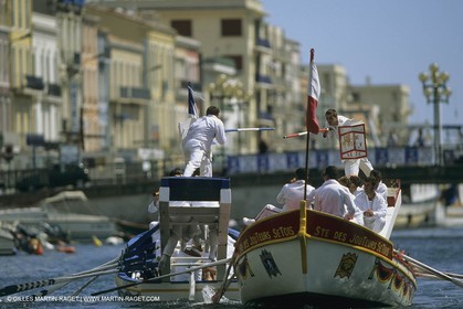 France, Languedoc -Roussilon, Joutes à Sète (34)