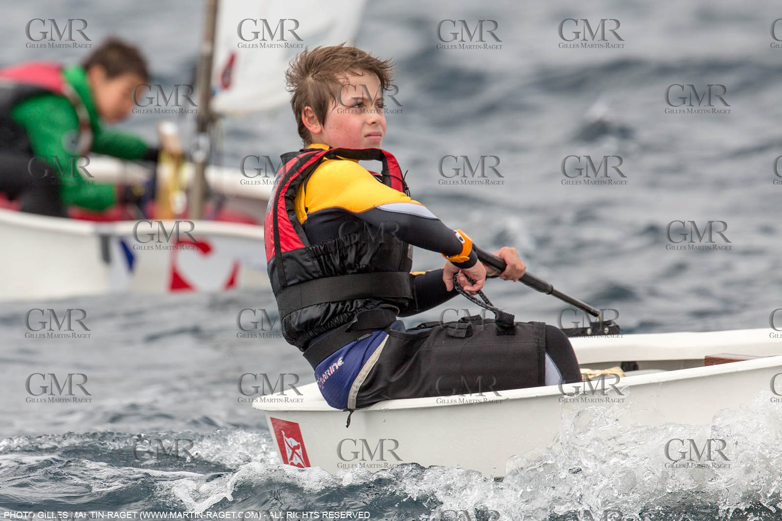 15 04 2016, Marseille (FRA,13), SNIM Dériveurs, Coupe Internationale de Printemps Optimist, Final Day