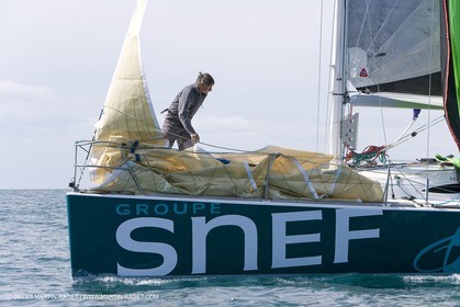 27 03 08- La Grande Motte- (FRA,34) Transat AG2R 2008- Jean-Paul Mouren- Laurent Pellecuer