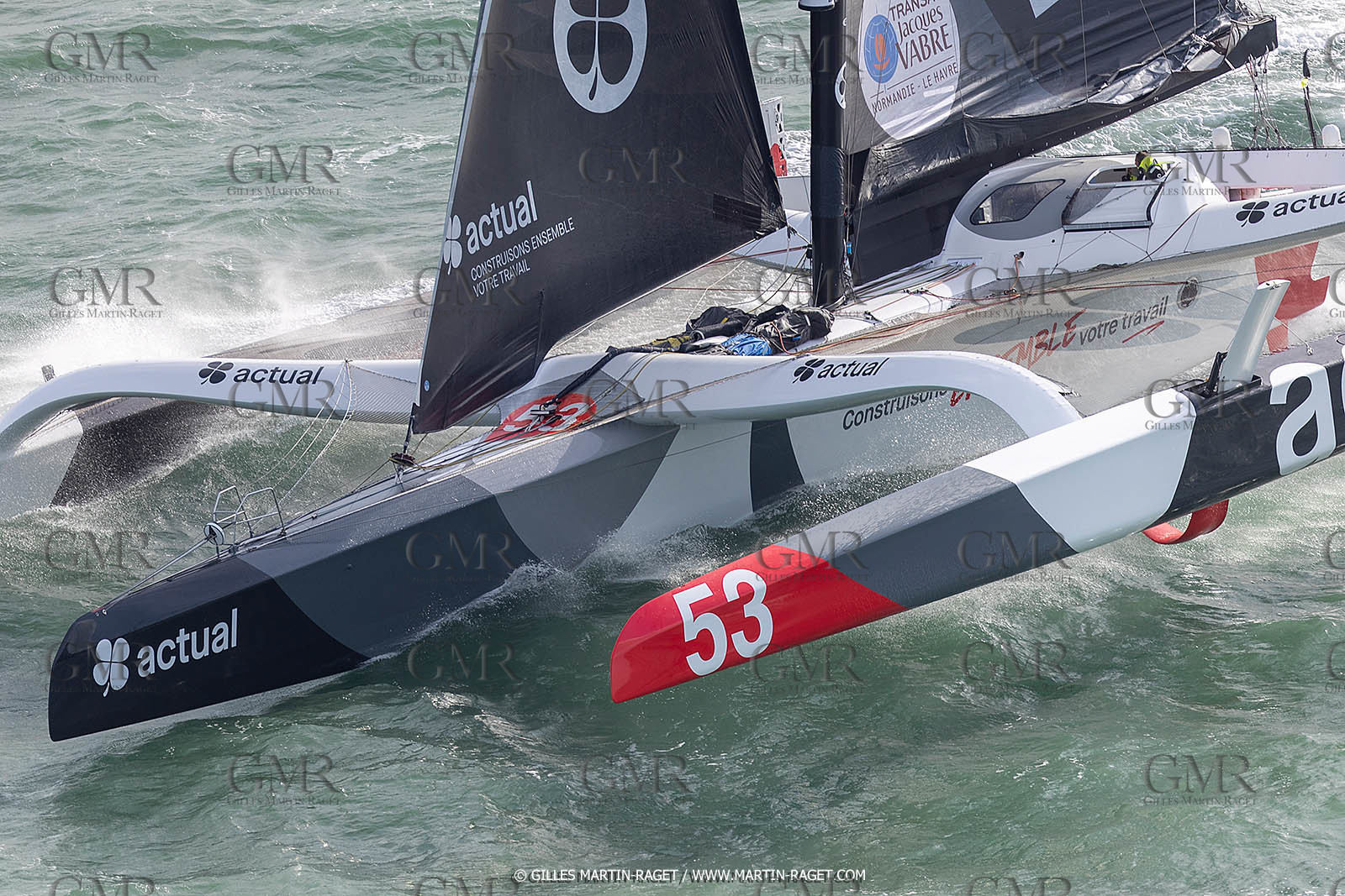 07 11 2021, Le Havre (FRA), Départ Transat Jacques Vabre 2021