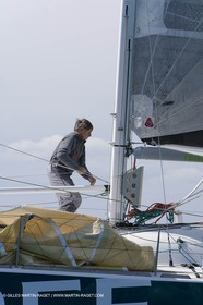 27 03 08- La Grande Motte- (FRA,34) Transat AG2R 2008- Jean-Paul Mouren- Laurent Pellecuer