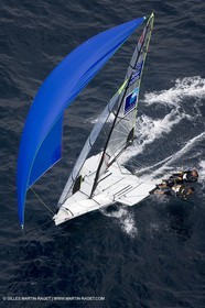 26 04 2007 - 2007 Semaine Olympique Française - Hyères (South of France) - Day 5 - Team France - 49er - Dyen-Rocherieux