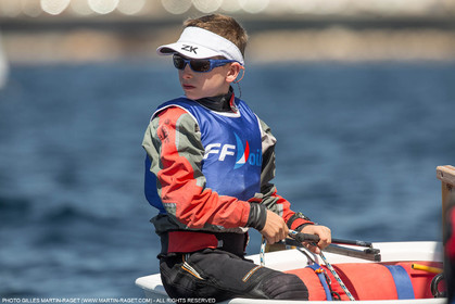 14 04 2016, Marseille (FRA,13), SNIM Dériveurs, Coupe Internationale de Printemps Optimist, Day 4