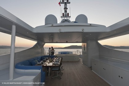 18 08 2011 - La Maddalena (ITA, Sardinia) - Motor yacht Inception