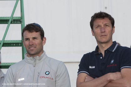 10 11 2009 - San Diego (USA, CA) - 33rd America's Cup - BMW ORACLE Racing - Wing testing , Day 1