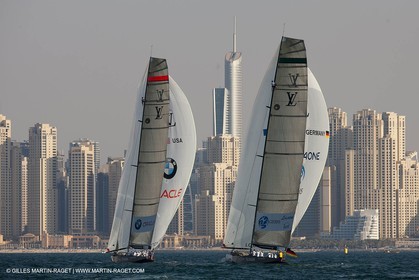 26 11 2010 - Dubai (UAE) - Dubai Louis Vuitton Trophy -1 2 final - BMW ORACLE Racing Vs All4One