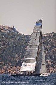 23 05 2010 - La Maddalena (ITA, Sardinia) Louis Vuitton Trophy - BMW ORACLE Racing - Racing Day 2