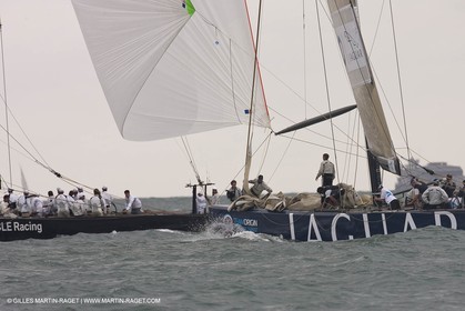 06 08 2010 - Cowes (UK, IOW) - The 1851 Cup -  BMW ORACLE Racing - Day 4