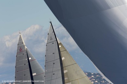 30 09 2013 - Saint-Tropez (FRA,83) -  Les Voiles de Saint-Tropez 2013 - Day 1 - Wally Yachts and J Class
