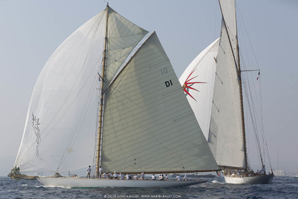 28 09 2014, Saint-Tropez (FRA,83), Voiles de Saint-Tropez 2014, Coupe du Yacht Club de France, Marislka, Elena