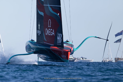 19 10 2024, Barcelona (ESP), Louis Vuitton 37th America's Cup, Final Match, Race Day 6