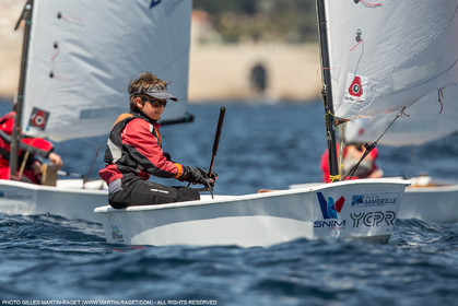 14 04 2016, Marseille (FRA,13), SNIM Dériveurs, Coupe Internationale de Printemps Optimist, Day 4