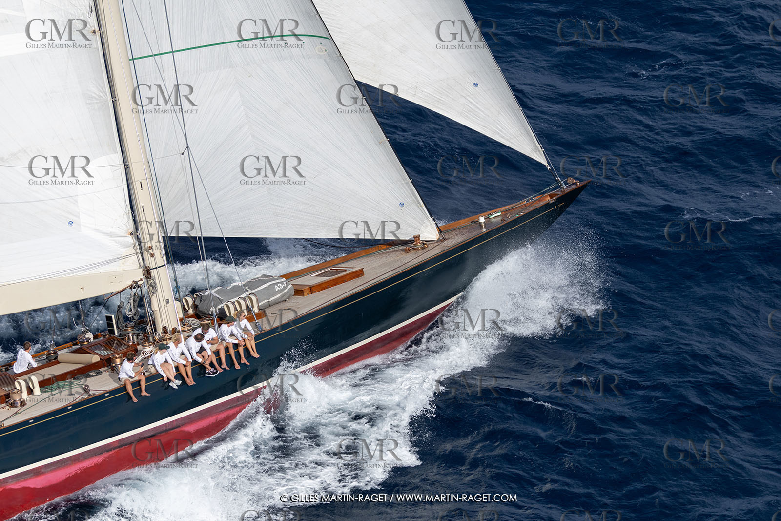 04 10 2025, Saint-Tropez (FRA), Les VoIles de Saint-Tropez 2025, Race Day 6